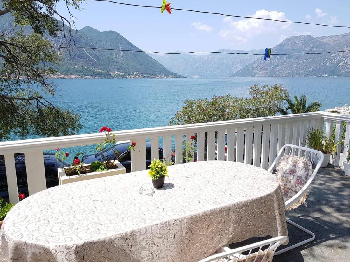 Montenegro Apartments - Private Beach Kotor Ngoại thất bức ảnh