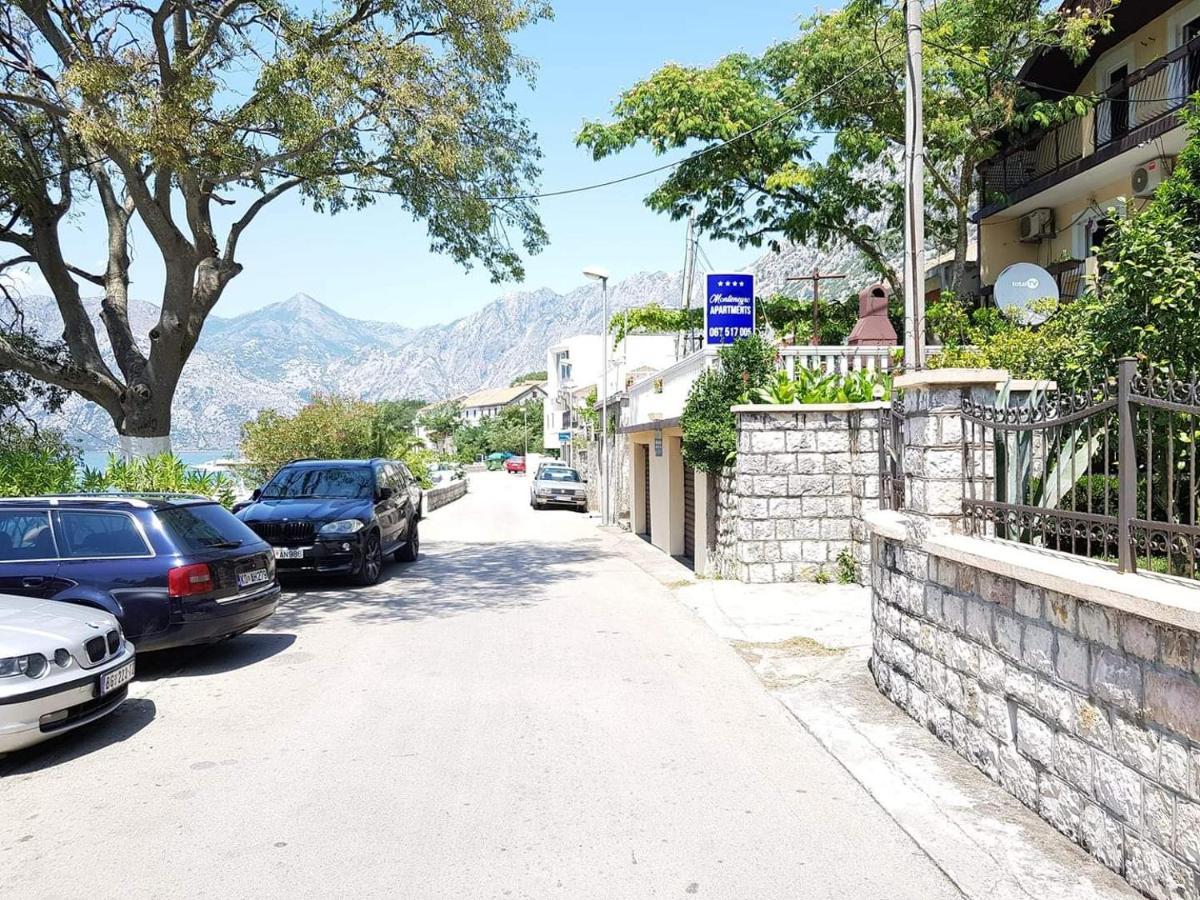 Montenegro Apartments - Private Beach Kotor Ngoại thất bức ảnh