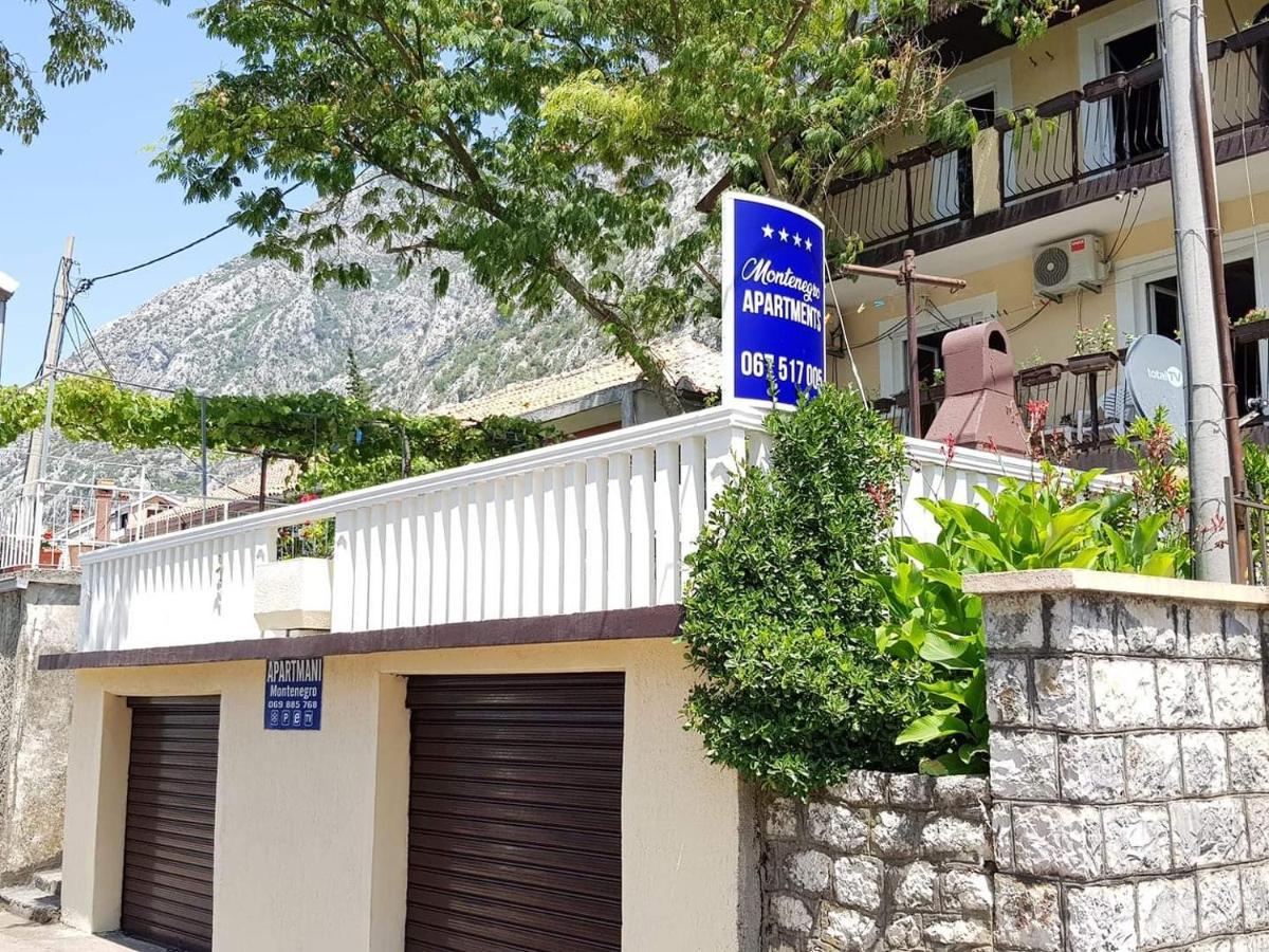 Montenegro Apartments - Private Beach Kotor Ngoại thất bức ảnh